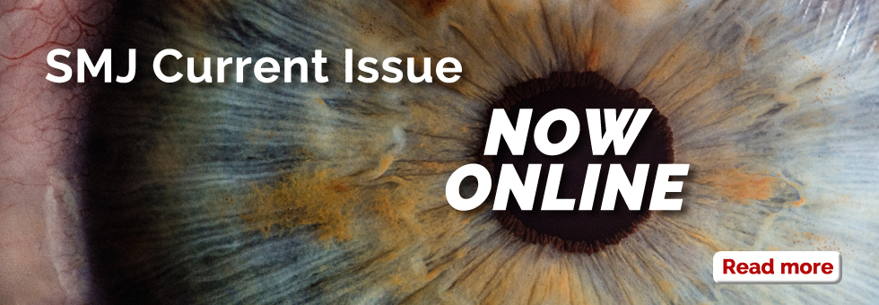 Singapore Medical Journal Current Issue is now online!